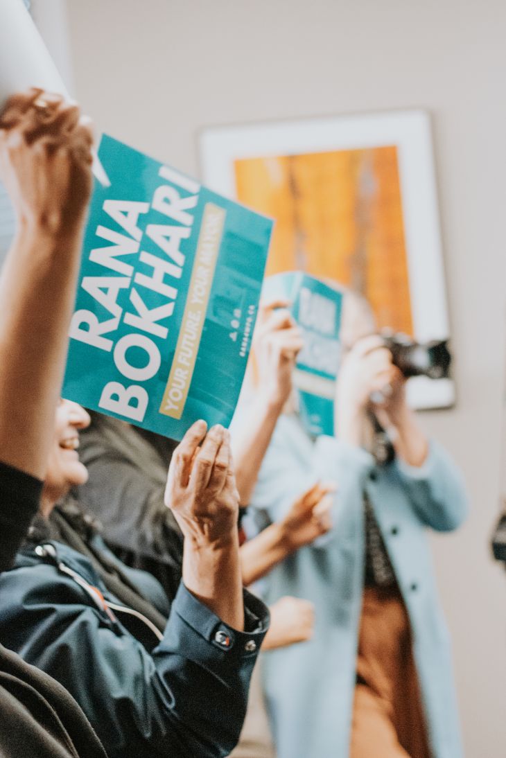 Volunteer for Rana Bokhari campaign